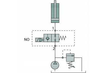 Oleodinamica Marchesini 2 2 multi way valve ZWV E NO 1 12 S 2