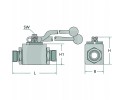 PISTER pack 5 Ball valve BKH 2 12L M18x1 5