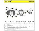RIDEX 447K0415 CSP11 AIR CONDITIONING COMPRESSOR FOR CHEVROLET SPARK M300 Part manufacturer Ridex