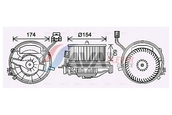 AVA Clever Choice VN8399 Indoor Fan