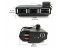 Evaporador de Aire Acondicionado con Calefactor 24V Universal