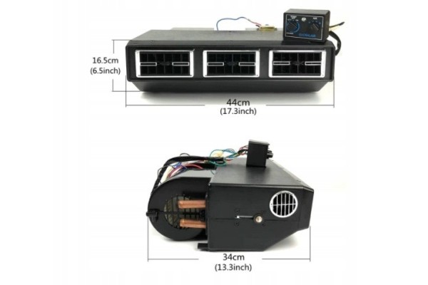 Evaporador de Aire Acondicionado con Calefactor 24V Universal