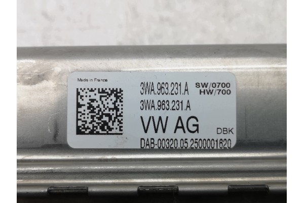 Calefactor Eléctrico Cupra Formentor 3WA963231A Nuevo Original