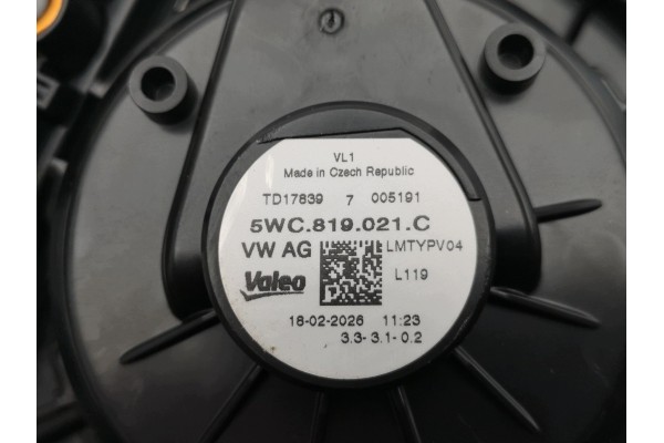 Ventilador del soplador de calefacción para VW Tiguan III 5WC819021C 