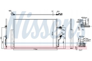 VOLVO AIR CONDITIONING COOLER Catalog number of substitutes NIS941263 31657364 5707286486010 NRF350634 SKV86SKV646 350634 86SKV6