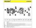 Air conditioning compressor RIDEX 447K0178 PXC16 for VOLVO V60 I Van Estate EAN GTIN 4059191248445