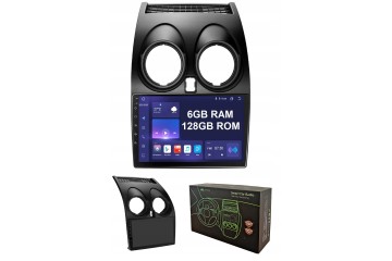Radio Navegador Android para Nissan Qashqai 6/128GB DSP CarPlay LTE Bl