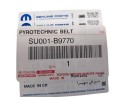 PYROTECHNIC BELT SU001 B9770 Packaging status original