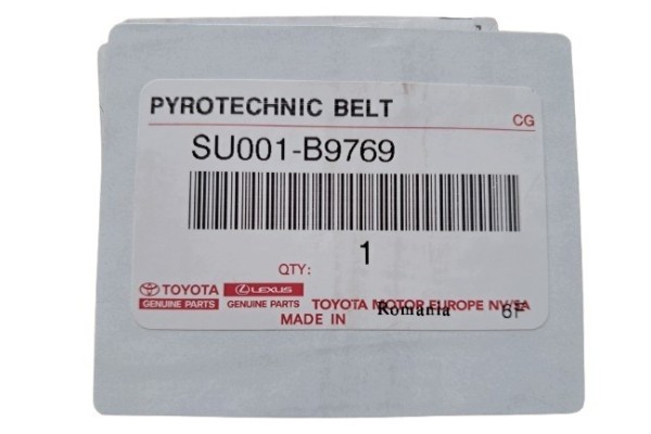 PYROTECHNIC BELT SU001 B9769 Packaging status original