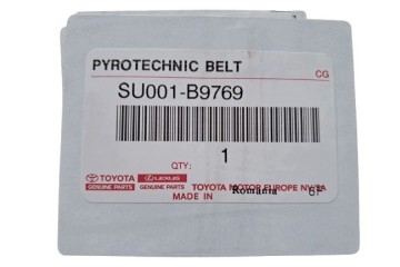 PYROTECHNIC BELT SU001 B9769 Packaging status original