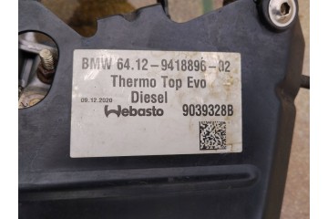 Calefactor estacionario (Webasto) BMW X5 G05 X6 G06 9418896 9039328B