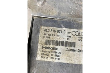 Webasto AUDI Q7 4L 4L0910105 2 97L diesel 171kW 2006 Catalog number of the original 4L0910105