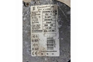 Parking heater Webasto Toyota Urban Cruiser XP110 252497 Catalog number of the part 252497