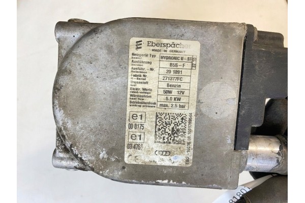 4H0265105H Auxiliary heater pakring Webasto AUDI A7 4GA 2010 2017 Catalog number of the part 4H0265105H