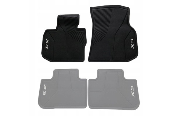 Rubber Rugs BMW X3 G01 Front Catalog number of the part 51472450511