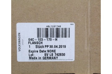 VOLKSWAGEN T ROC Crankshaft Sealant Flange 04C103170H Part manufacturer VAG