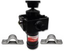 TELESCOPIC ACTUATOR 1200 mm TIPPING ON 3 SIDES 7 T CRADLE AND FIXINGS