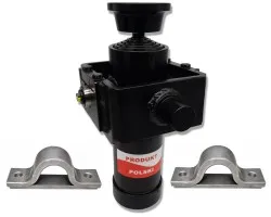 CILINDRO TELESCÓPICO, 1200 mm, VOLTEO 3 VÍAS, 6 T, SOPORTE Y MONTAJES