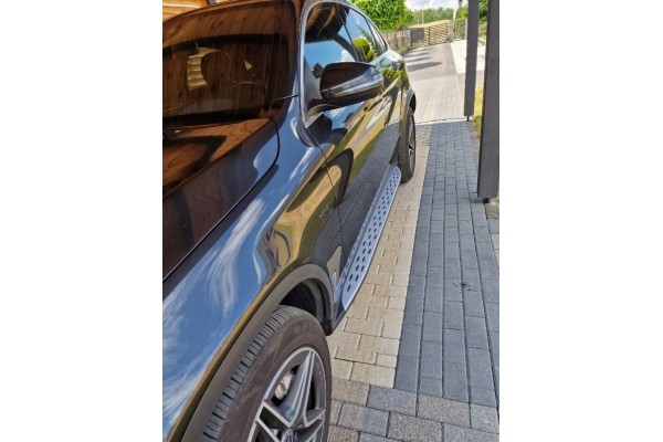 Estriberas para Mercedes GLC X253 C253 - Aluminio, Antideslizantes