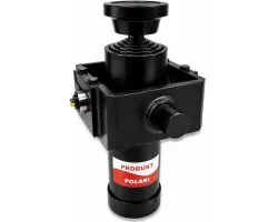 CILINDRO TELESCÓPICO 1200 mm VOLTEO TRASERO 6 T SOPORTE DE MONTAJE