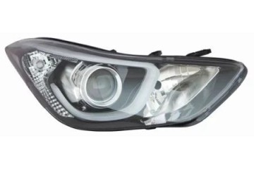 Headlight 221 1181R LDEM2 ABAKUS HEADLIGHT HYUNDAI ELANTRA 11 15 P H7 LED