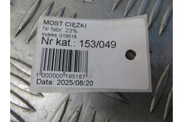 Puente trasero AUDI Q3 8U 2.0D 0BS525010C 0BS907554D