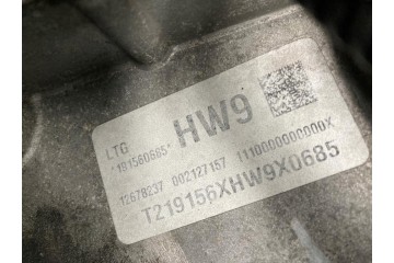 CHEVROLET CAMARO SILNIK KOMPLETNY 2 0 TURBO 2016 LIFT HW9 Catalog number of the part HW9