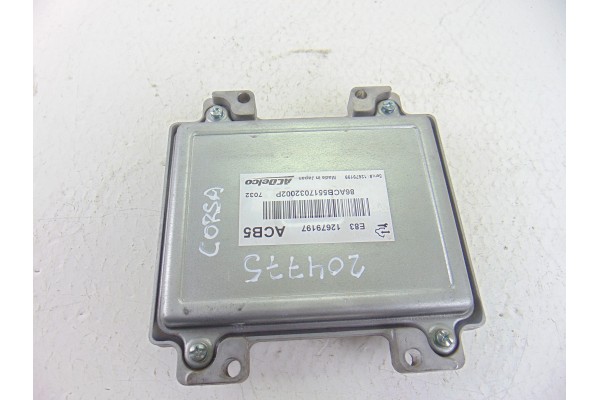 12679197 CENTRALITA MOTOR UCE OPEL CORSA E