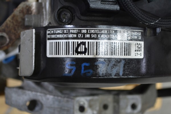 Complete engine CFJ 2 0 Tdi VW Seat Skoda 158tys km FV Car type passenger cars