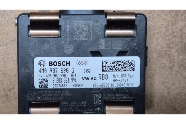 Sensor Radar Asistente de Carril Audi A4 B9 A5 F5 Q5 Q7 OE 4M0907590G