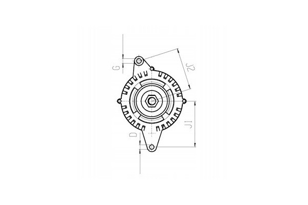 115868 CRG ALTERNATOR CARGO Catalog number of the part F032115868