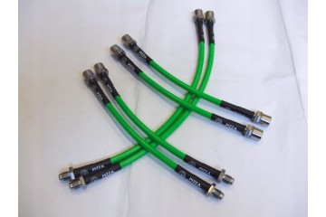 BMW E30 320i 325i 318 Braided Brake Cables Part manufacturer Pizza Brakes
