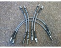 BMW E30 320i 325i 318 Braided Brake Cables Catalog number of the part Przewody hamulcowe w oplocie BMW E30 320i 325i 318