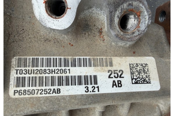 Front bridge differential Dodge RAM 1500 DT 2019 3 21 Car type 4x4 SUV