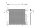 AIR CONDITIONING COOLER CONDENSER JEEP GRAND CHEROKEE WL 2021 68377850AA Part manufacturer no brand