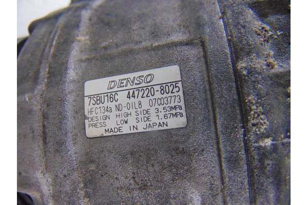 4472208025 COMPRESOR AIRE ACONDICIONADO BMW SERIE 5 BERLINA (E39) 525d 2001 4472208025 206549 BMW - 2