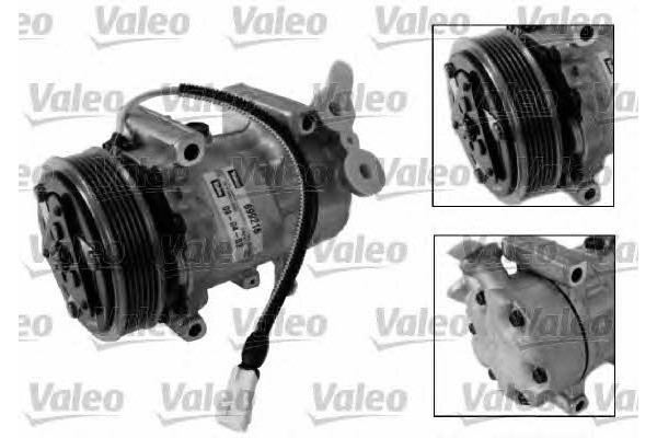 air conditioning compressor VALEO 699216 Part manufacturer Valeo