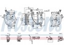 Air conditioning compressor NISSENS NIS 891095 Catalog number of the original TOYOTA 883100D420