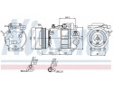 AIR CONDITIONING COMPRESSOR NISSENS 89278 Customs tariff code 84148080