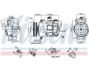 Compresor de aire acondicionado Nissens 890632