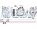 AIR CONDITIONING COMPRESSOR NISSENS 89153 Customs tariff code 84148080
