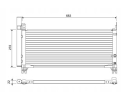 CONDENSER VALEO 822664