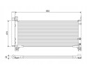 CONDENSER VALEO 822664 Part manufacturer Valeo