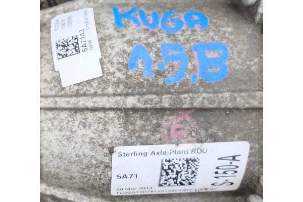FORD KUGA MK2 II 15r 1 5 BRIDGE DIFFUSER REAR DIFFERENTIAL Packaging status replacement