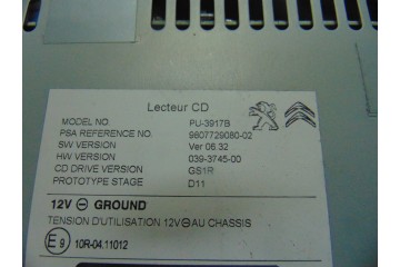 9807729080 SISTEMA AUDIO / RADIO CD PEUGEOT 508 SW Active 2017 9807729080 207074 PEUGEOT - 2