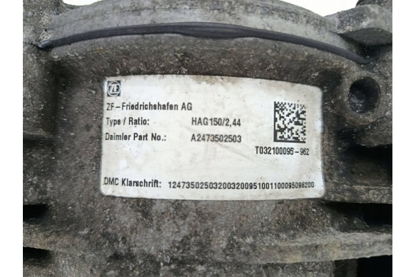 Puente trasero diferencial MERCEDES GLB X247 250 CGI A2473502503 2.44