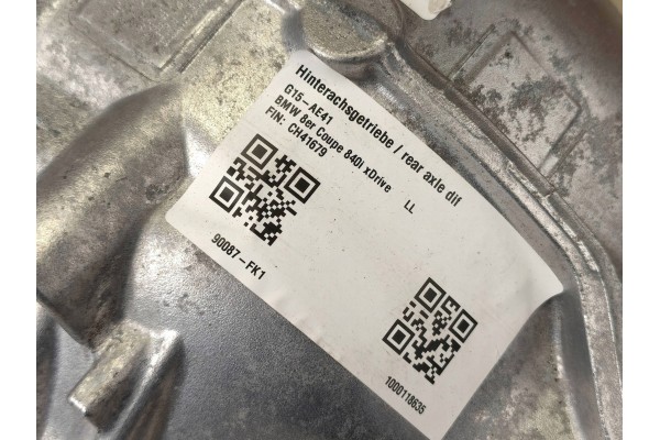 BMW 8 G14 G15 G16 840i 840iX B58 BRIDGE DIFFUSER REAR 2 93 8695523 3 304km Car type passenger cars