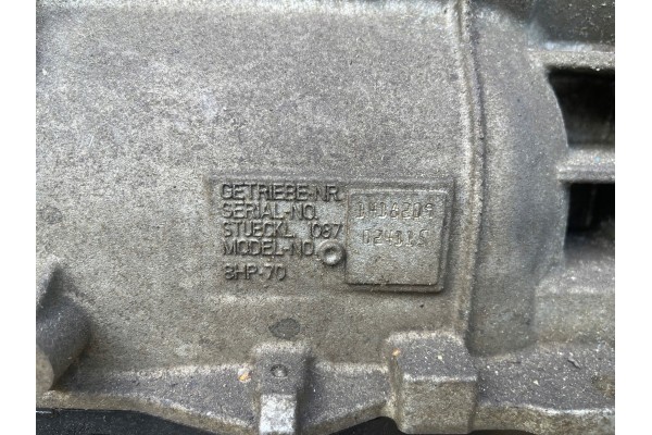 AUTOMATIC TRANSMISSION RANGE ROVER SPORT DISCOVERY V HPLA 7000 CC Transmission type automatic