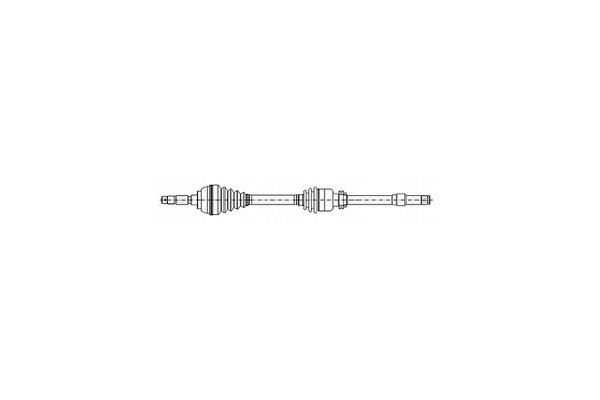 17 0851MET SHAFT OPEL VIVARO TRAFIC 2 5DCI PR 03 Part manufacturer Metelli