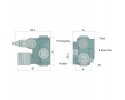 Walvoil BLB 3 Way Flow Control with DBV RF40 PV GU ZB Part manufacturer no brand